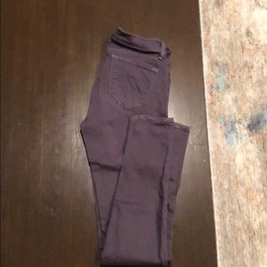 j brand plum jeans